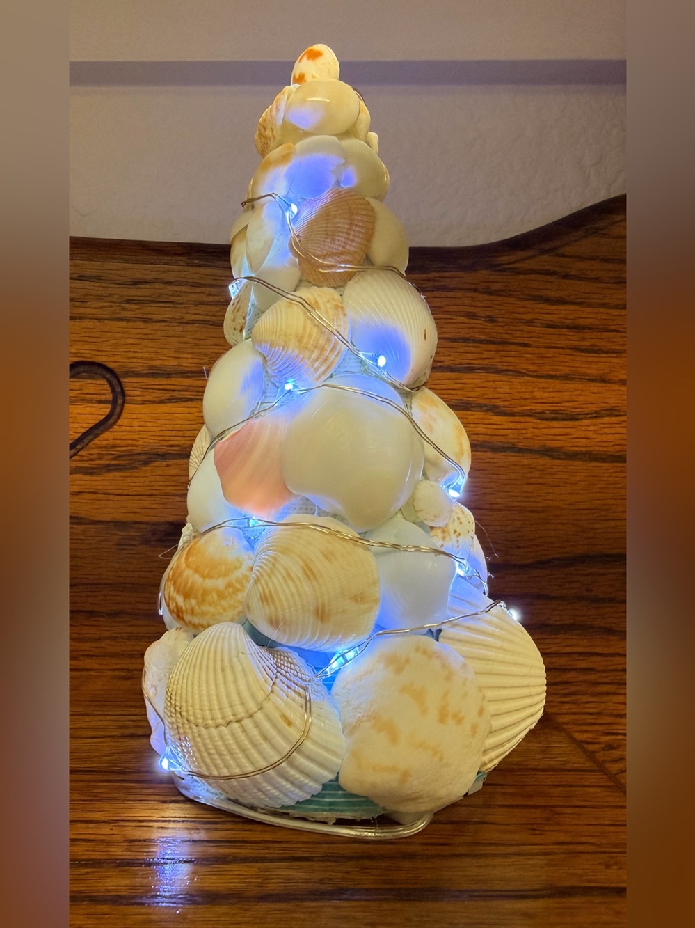 Lighted Seashell Tree Decor - Picture 3 of 4